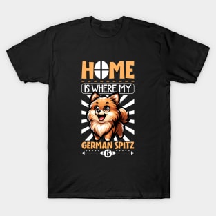 Home is with my German Spitz T-Shirt